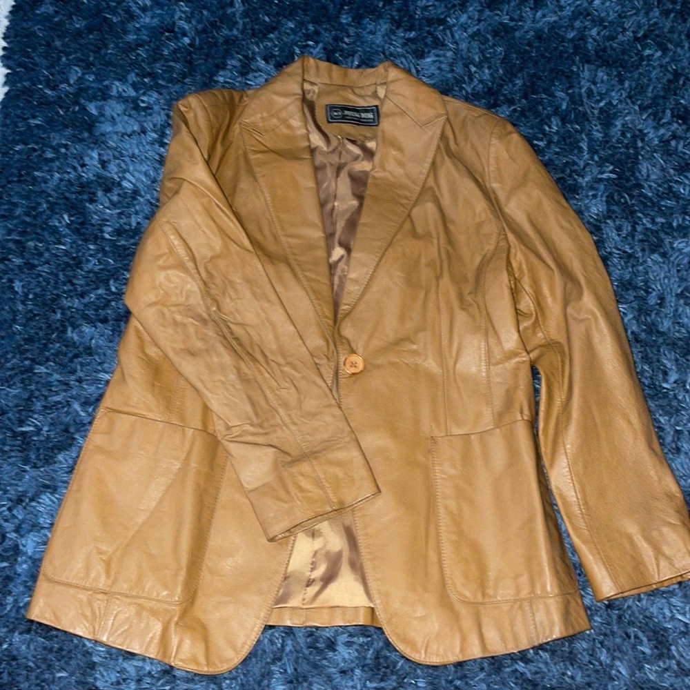 Leather jacket